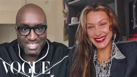 Bella Hadid & Virgil Abloh on Blazing Your Own Trail .